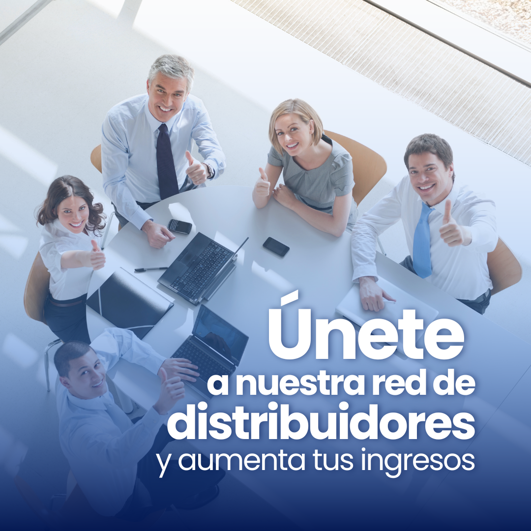 Únete a nuestra red de distribuidores